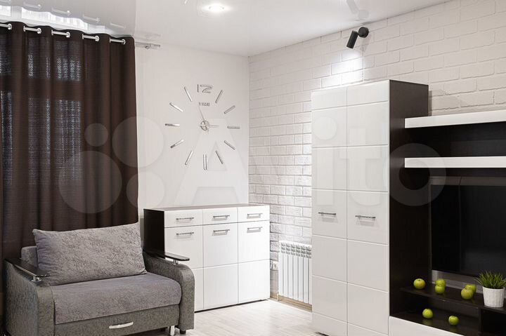 Квартира-студия, 45 м², 6/9 эт.