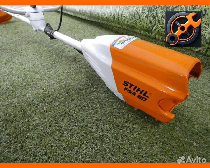 Триммер аккумуляторный stihl FSA 90 с АКБ и зу Авс