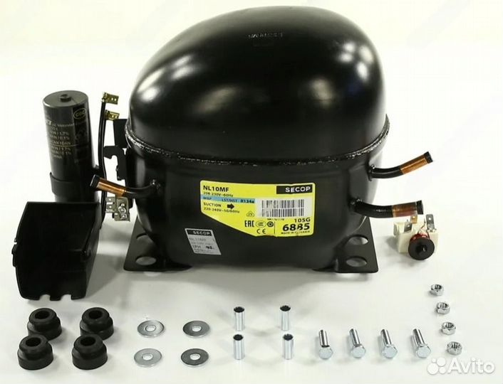 Компрессор Secop NL10MF R-134 567w/15C