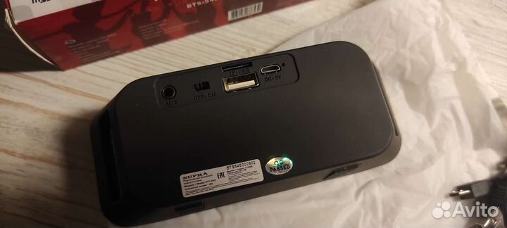 Портативная блютуз колонка