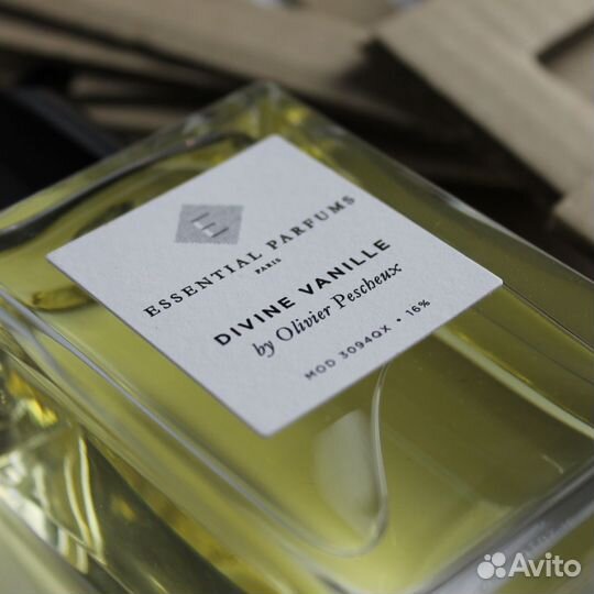 Отливанты essential parfums divine vanille