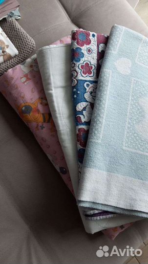 Одеяла детские и пелёнки