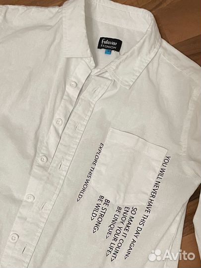 Рубашка для мальчика 140 Futurino