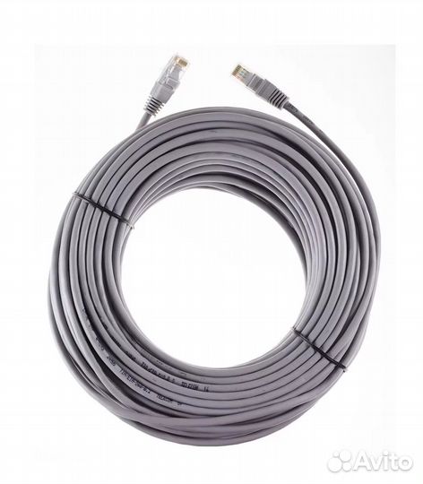 Кабель патч-корд (витая пара) UTP cat5e CCA 30.0 м