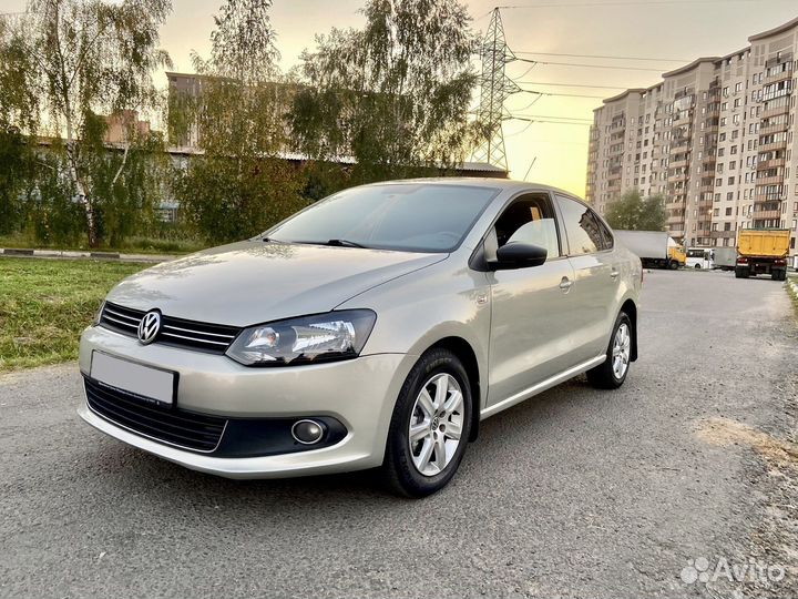Volkswagen Polo 1.6 AT, 2012, 161 000 км