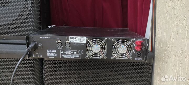 Усилитель мощности crown xls 402