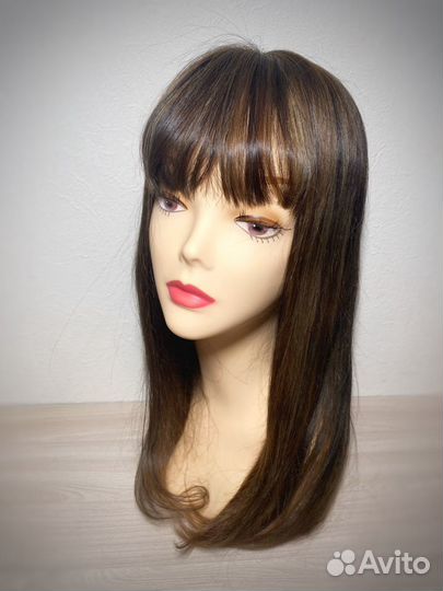 Накладка из натуральных волос