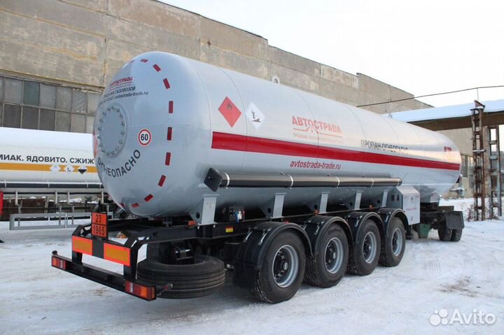 Полуприцеп газовоз GT7 ППЦТ-44, 2023