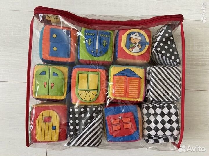 Мягкие кубики K's Kids