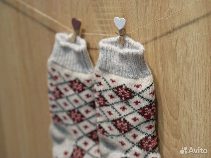 Носки вязаные