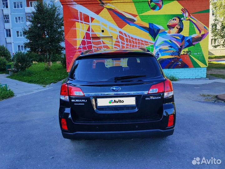 Subaru Outback 2.5 МТ, 2011, 204 413 км