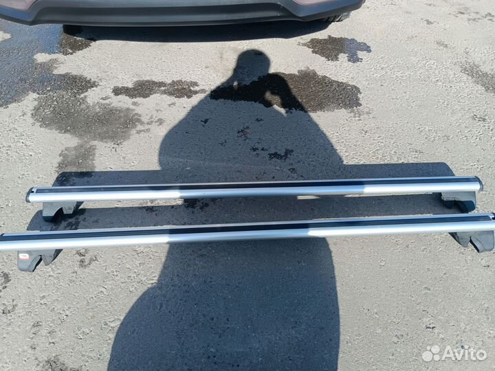 Багажник на рейлинги renault duster