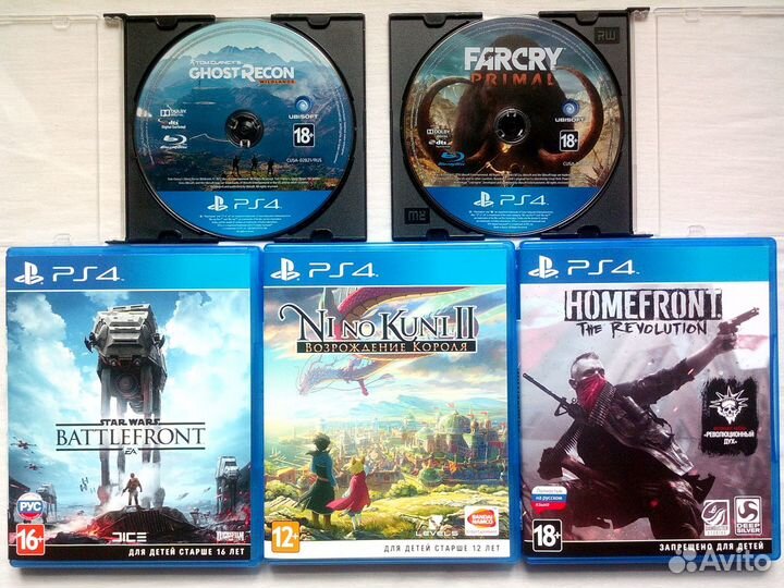 Sony PS4 Диски для PlayStation 4
