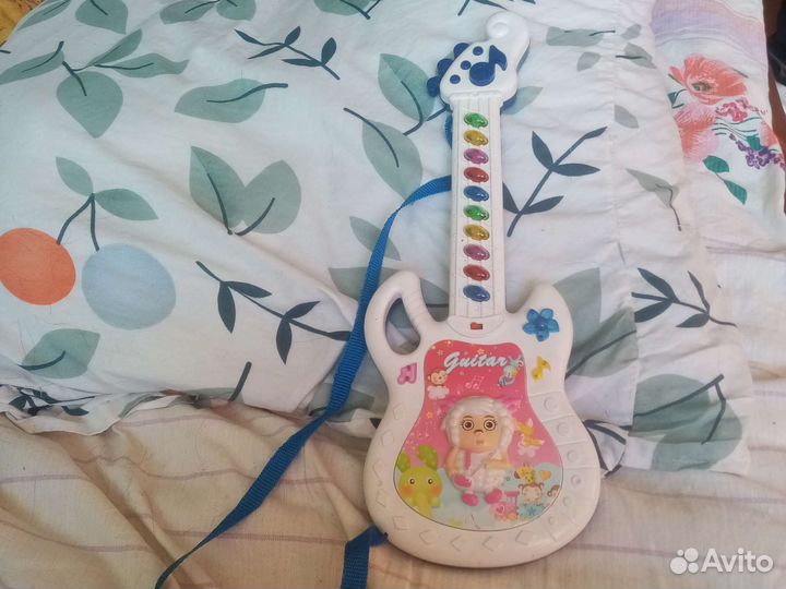 Детская гитара музыкальная
