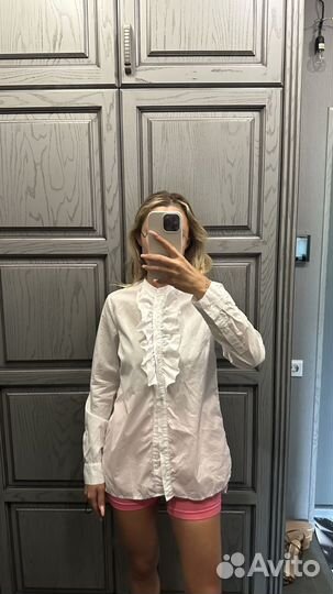 Рубашка с воротником h&m