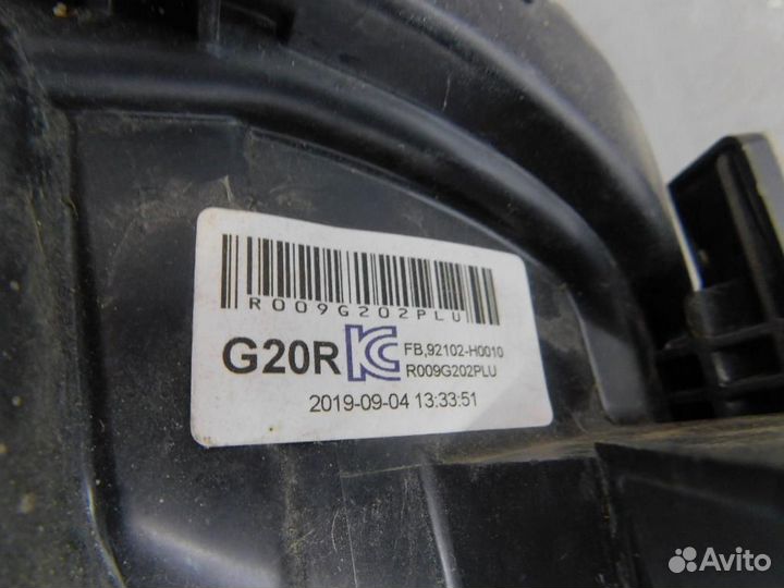 Фара правая Kia Rio