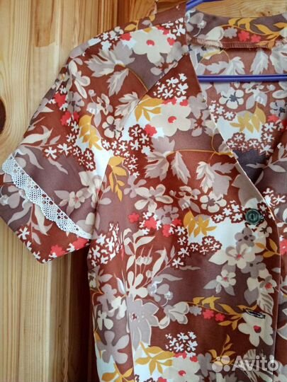 Винтажный халат СССР новый 46-48