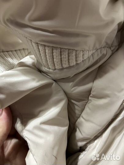 Пуховик женский длинный