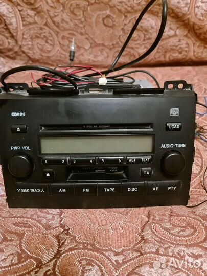 Штатная магнитола toyota