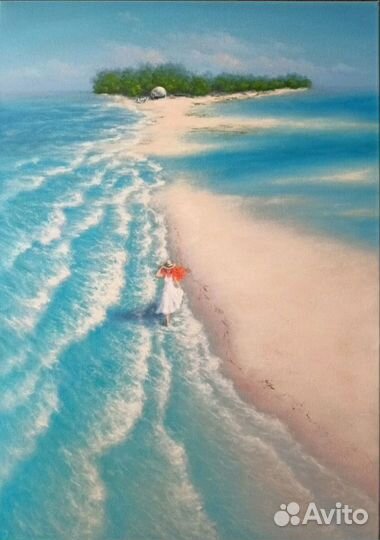 Картина маслом на холсте 