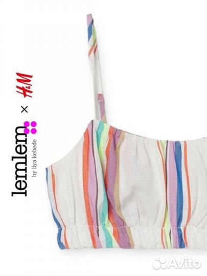 Летний топ hm lemlem