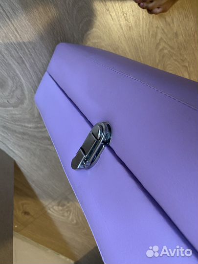 Кушетка косметологическая складная лавандовая