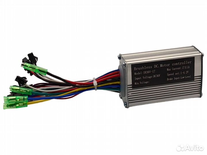 Контроллер электровелосипеда SR 350W 36/48V 17А