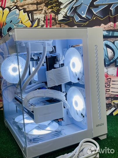 Белый пк Ryzen 7 5700x/32Gb/RTX 3070