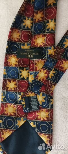 Винтажные галстуки натуральный шёлк