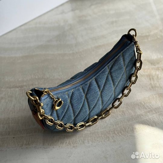 Сумка coach джинсовая