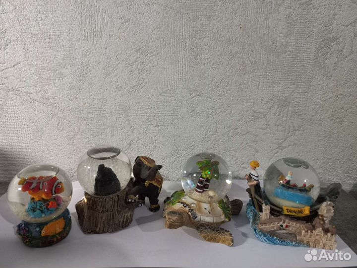 Снежный шар коллекция, шар со снегом