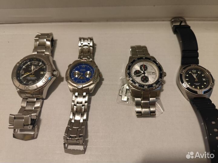 Часы Casio, Invicta, Guess