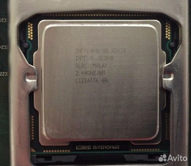 4-ядра процессор s1156 x3430 аналог Core I5