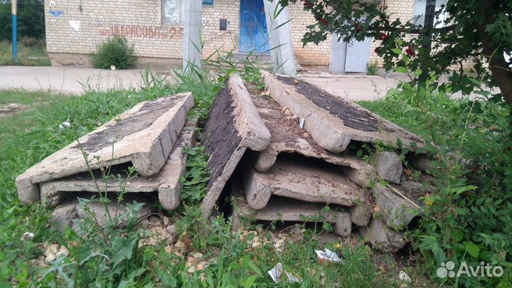 Плиты железобетонные б/у