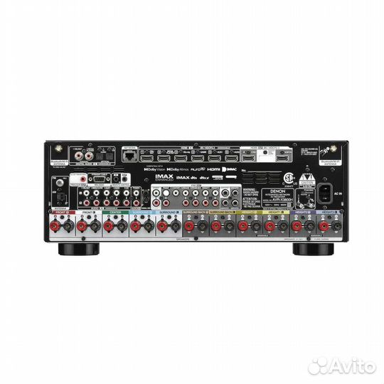 Denon AVR-X3800H black