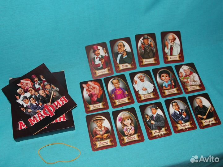 Новая настольная игра «Мафия»