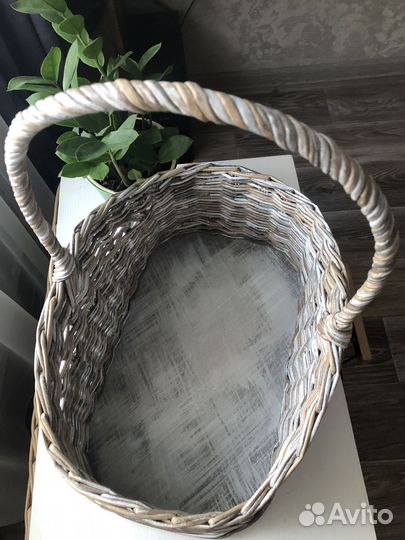 Корзины плетеные из лозы