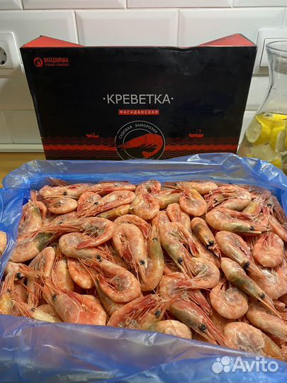 Креветка магаданская 60/80