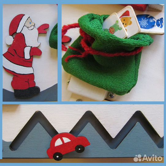 Новогодний бизиборд. Авторская работа. Новый