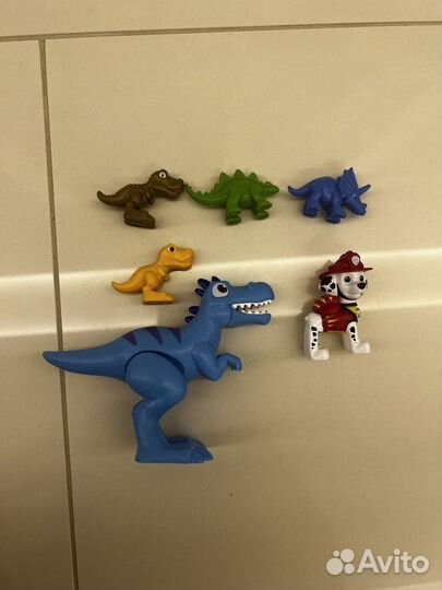 Щенячий патруль Дино Маршал и динозавтрики