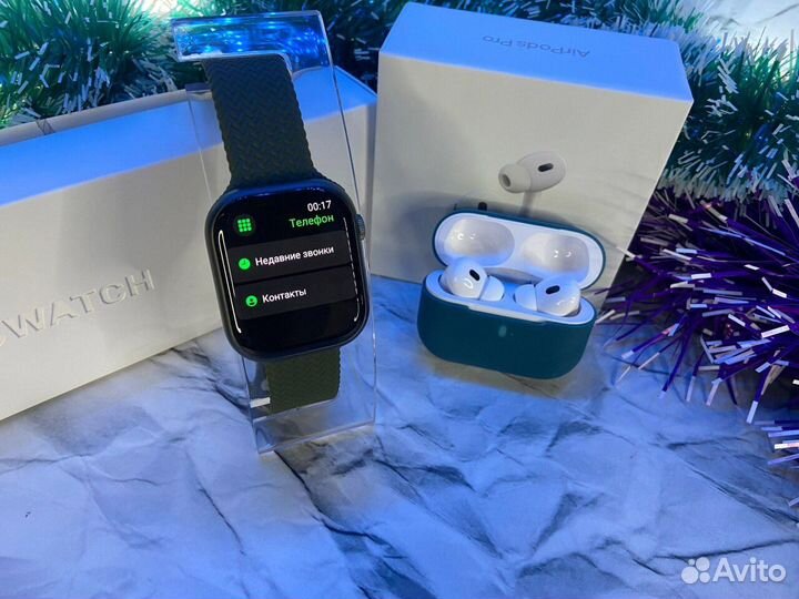 Apple Watch 10 + AirPods Pro 2 на Гарантии