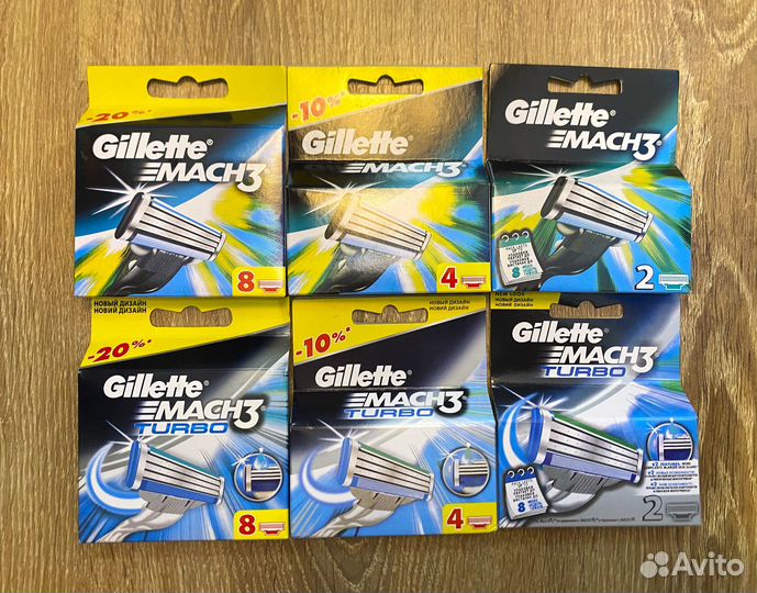 Станок для бритья Gillette Mach3