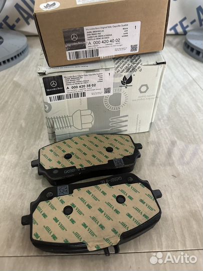 Передние колодки на Mercedes Benz GLE GLS 167