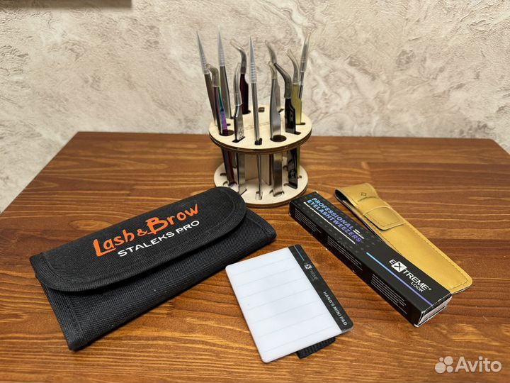 Пинцеты для наращивания ресниц