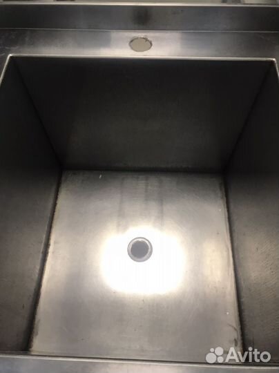 Ванна моечная из нержавеющей стали 750х750