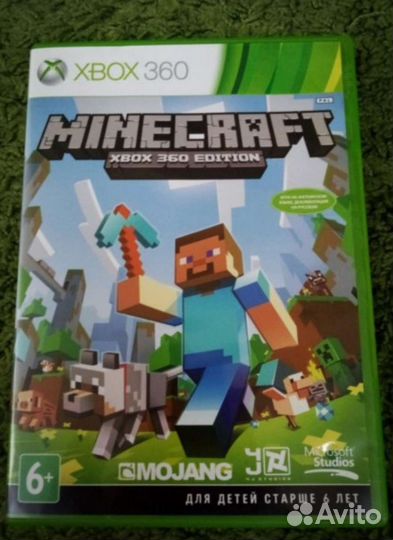 Диски на хбокс 360 майнкрафт