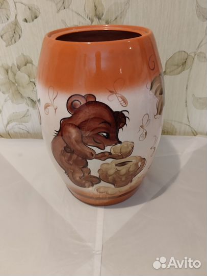 Ваза напольная,боченок СССР