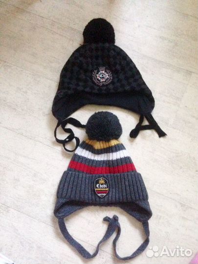 Chobi шапки для мальчика 48-50 по