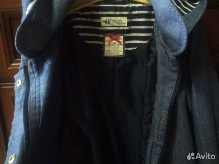 Парка плащ на девочку