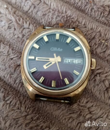 Часы мужские слава 26 камней